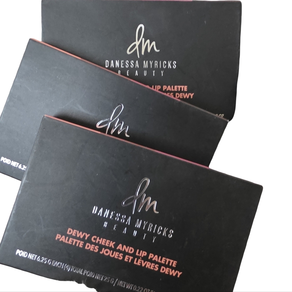 Danessa Myricks Dewy Cheek & Lip Palette--Dew It Undercover--NEW